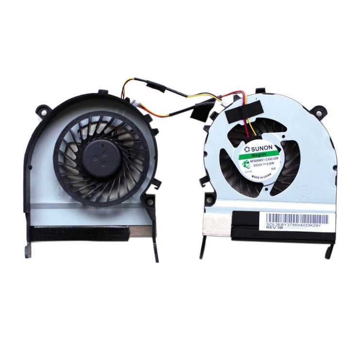 3-pin 1.56W Laptop Radiator Cooling Fan CPU Cooler for Toshiba Satellite M800/M805, For M800 / M805