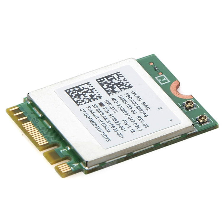 RTL8822BE carte adaptateur réseau double bande AC 433M Bluetooth 4.0 carte adaptateur réseau sans fil pour Dell / ASUS / Toshiba / Sony / Acer, RTL8822BE