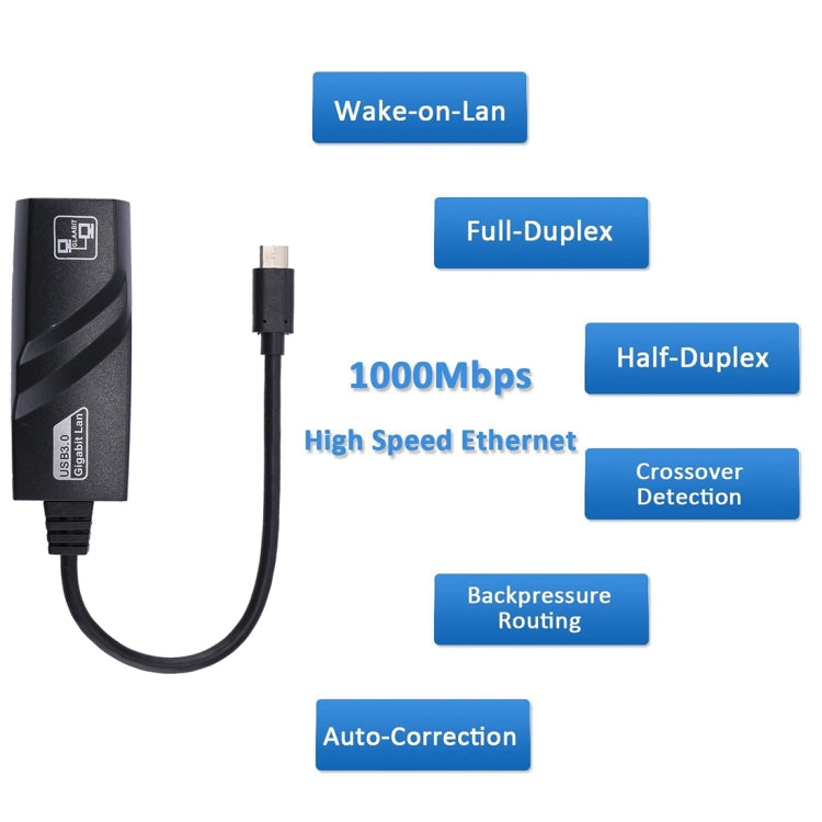 USB-C to RJ45 Gigabit Ethernet Adapter for Gaming PC