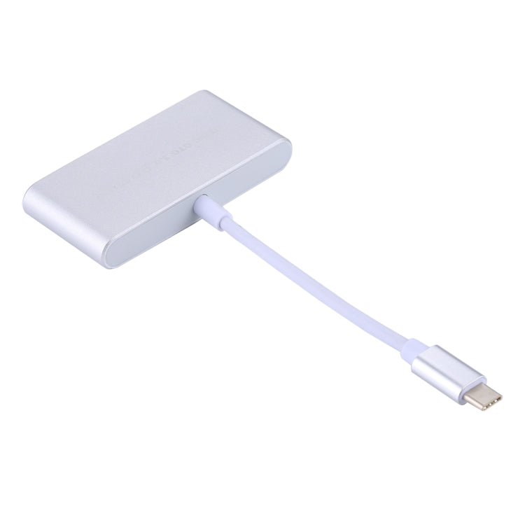 Adaptateur 5 en 1 : Lecteur de cartes USB-C pour PC et