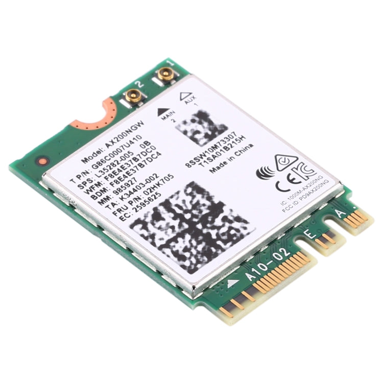 Carte réseau AX200 WiFi 2400Mbps pour PC gamer M.2