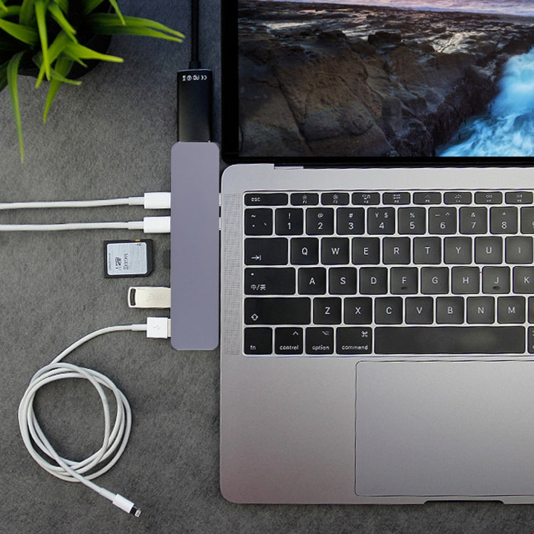 Adaptateur USB-C multifonction pour PC gaming en aluminium