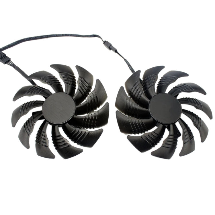 1 Pair 88MM 4Pin Computer Graphics Card Cooling Fan for Gigabyte GeForce GTX1060 1070 GTX1050ti GTX960 RX570 RX470