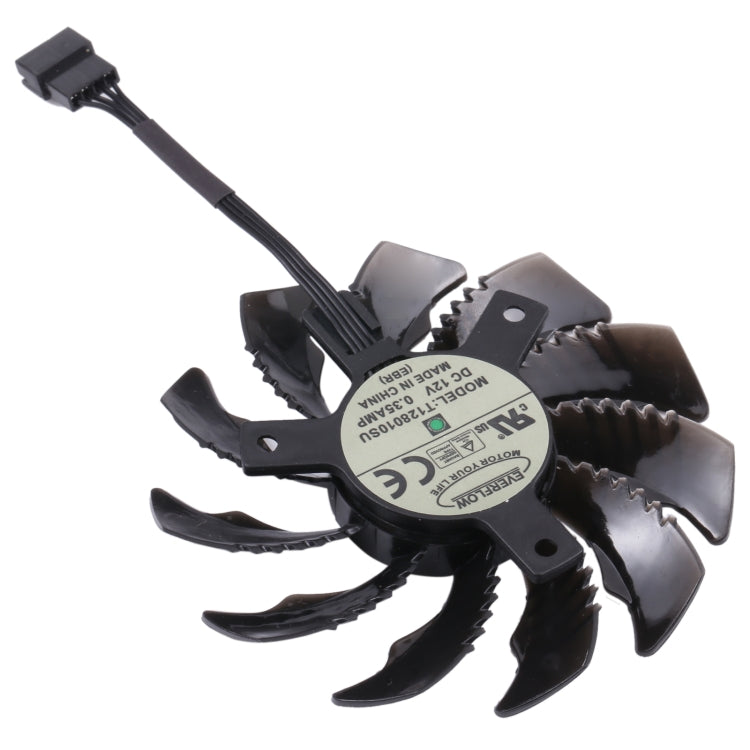 Ventilateur VGA 75MM pour refroidissement PC GeForce GTX R9