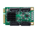 Carte contrôleur SATA III 4 ports Mini PCI Express Gaming