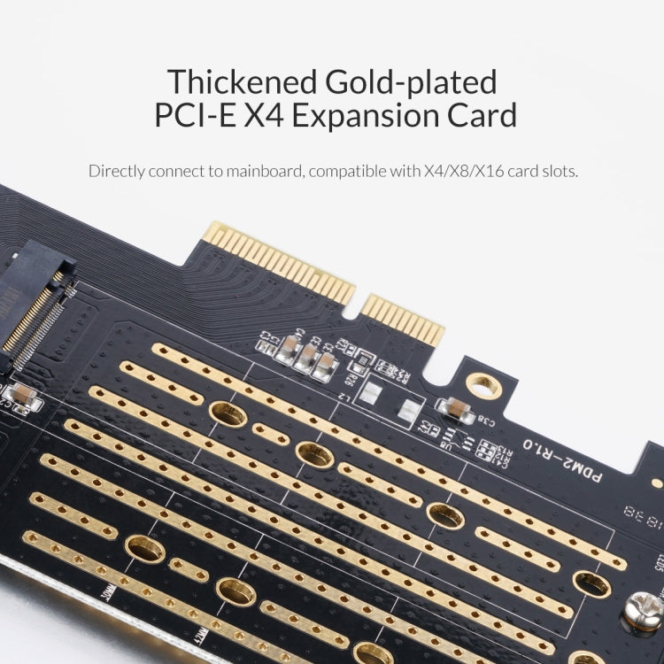 Carte d'extension ORICO M.2 NVMe pour PC Gaming PCI-E 3.0 X4