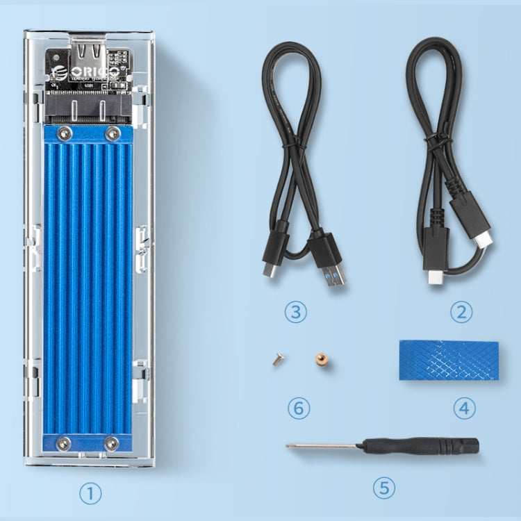 ORICO TCM2M-C3 Dual Protocol M.2 SSD Enclosure