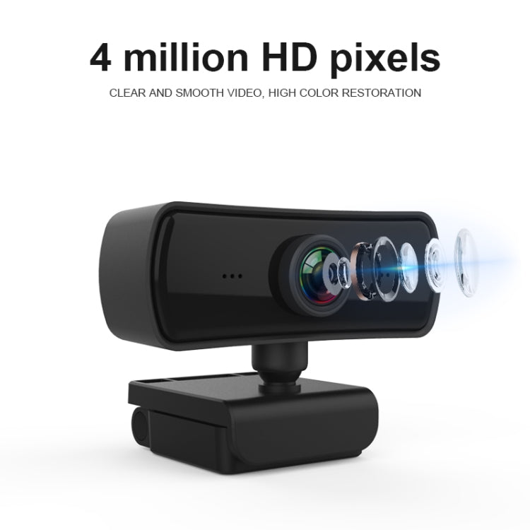 Webcam HD 1080P 2K pour Gaming et Vidéoconférences