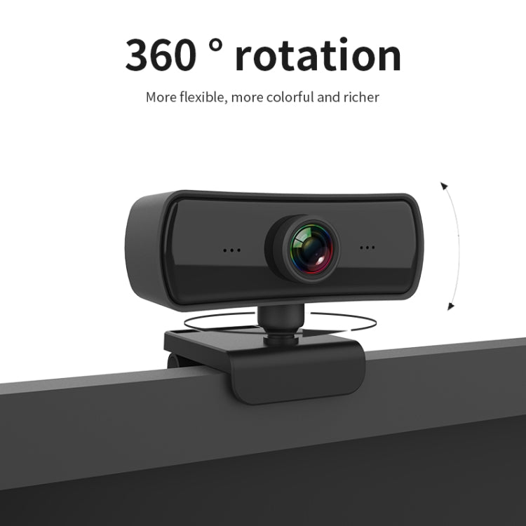 Webcam HD 1080P 2K pour Gaming et Vidéoconférences
