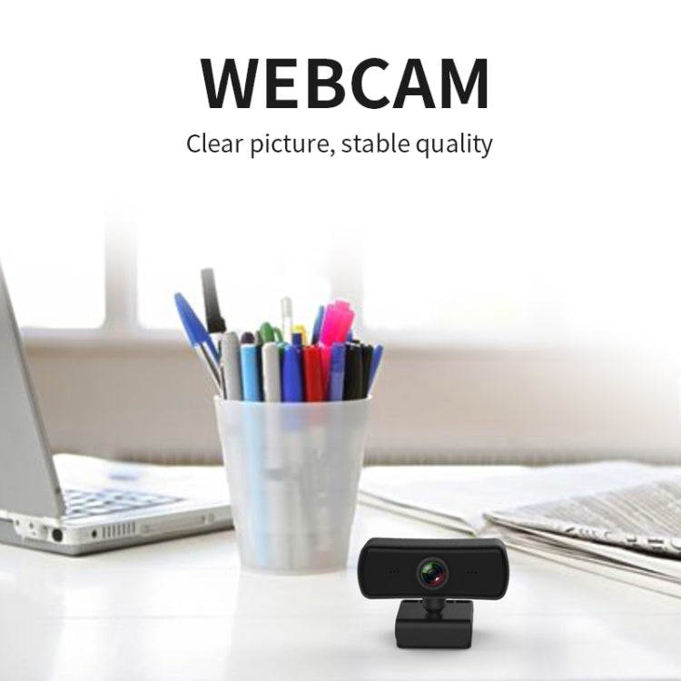 Webcam HD 1080P 2K pour Gaming et Vidéoconférences