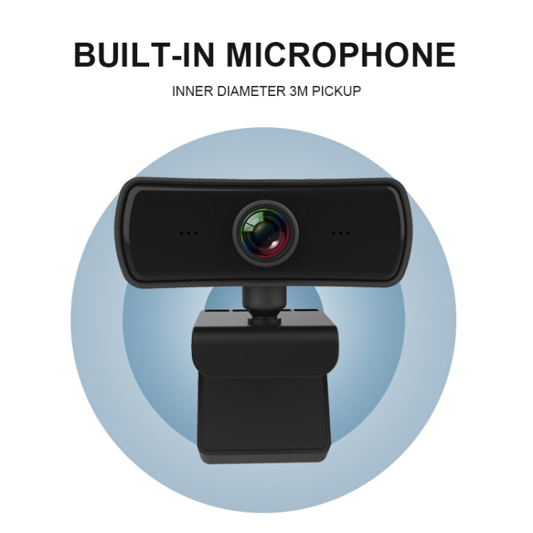 Webcam HD 1080P 2K pour Gaming et Vidéoconférences