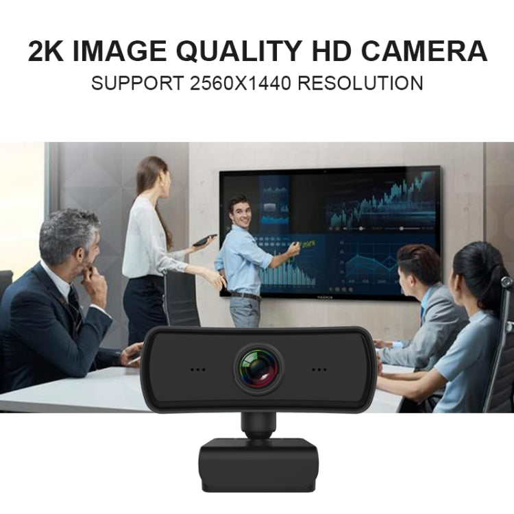 Webcam HD 1080P 2K pour Gaming et Vidéoconférences