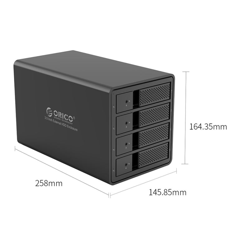 ORICO 9548U3-BK Multi-bay 3.5-inch Hard Drive Enclosure