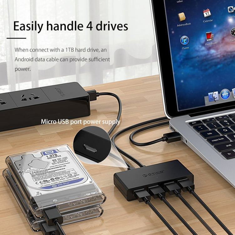 Concentrateur USB 3.0 4 ports ORICO pour PC Gaming