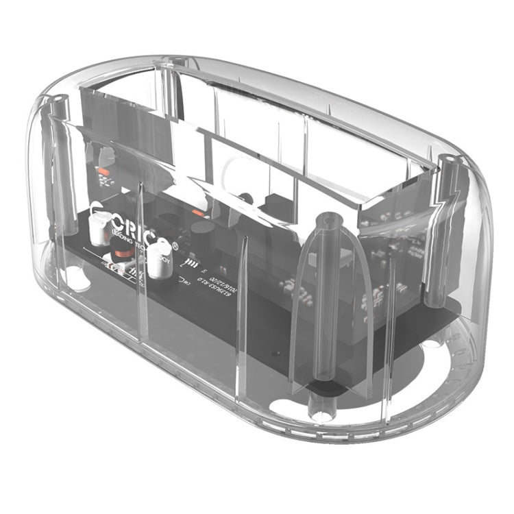 ORICO 6139C3-G2 Station d'accueil pour disque dur USB3.1 Gen2 Type-C transparente de 3,5 pouces