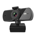 C5 4 millions de pixels mise au point automatique 2K Full HD Webcam 360 Rotation USB caméra Web de diffusion en direct sans pilote avec micro, C5