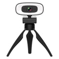 C10 2K HD sans distorsion, rotation à 360 degrés, lumière de remplissage à trois vitesses, lecteur USB gratuit, webcams, microphone intégré plus clair
