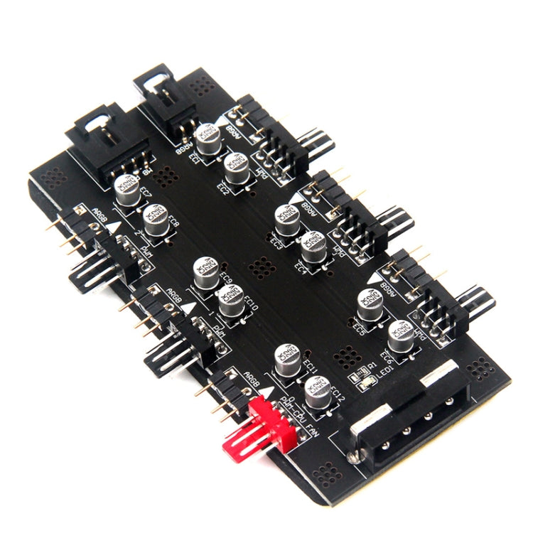 1 to 6 PWM/ARGB HUB Extension IDE Interface, 1 to 6
