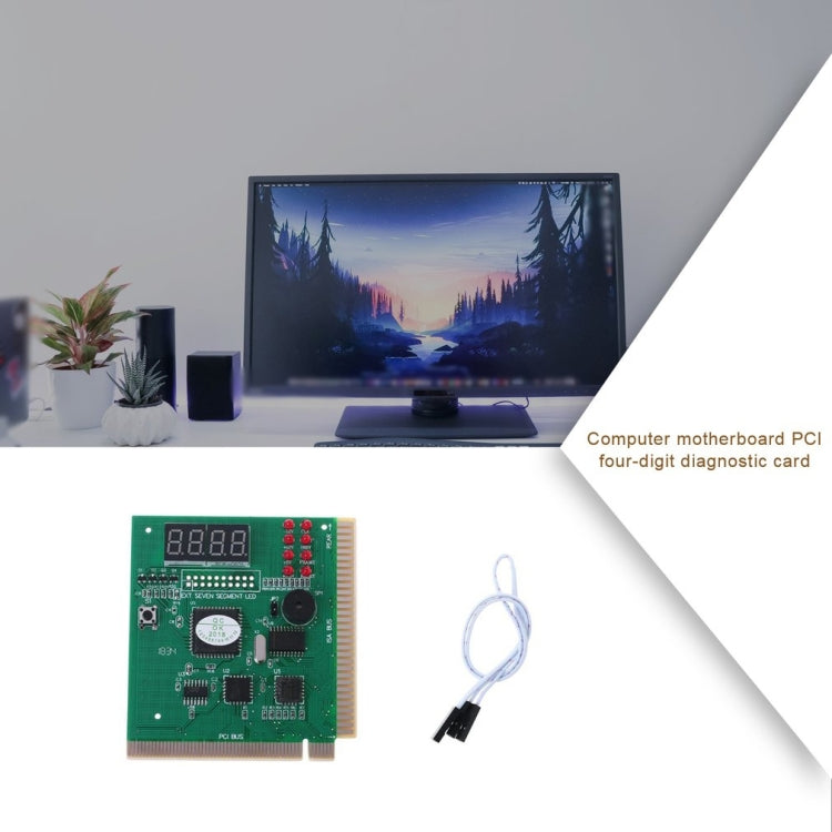 Testeur de carte mère PCI 4 bits pour PC Gaming