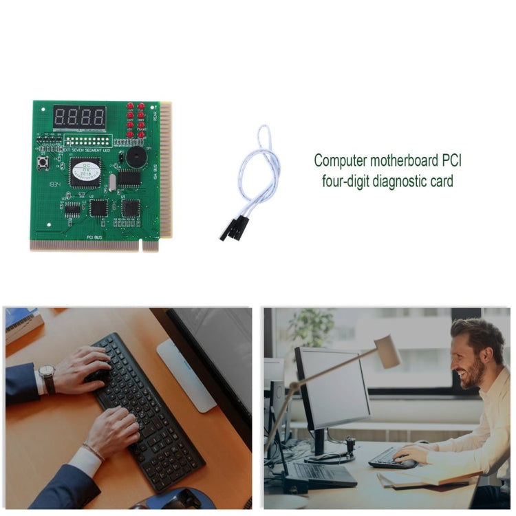 Testeur de carte mère PCI 4 bits pour PC Gaming