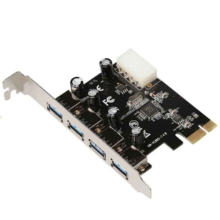 Adaptateur PCI-E USB 3.0 4 ports pour PC Gaming