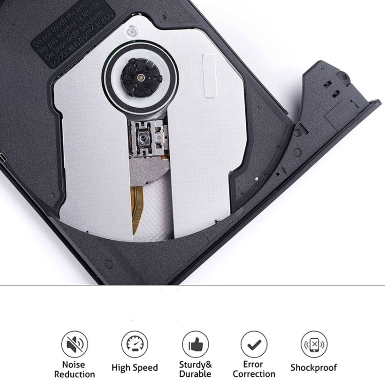 Type-C USB 3.0 Universal Optical Drive External DVD/CD/VCD Burner RW SVCD Drive, Universal Optical Drive