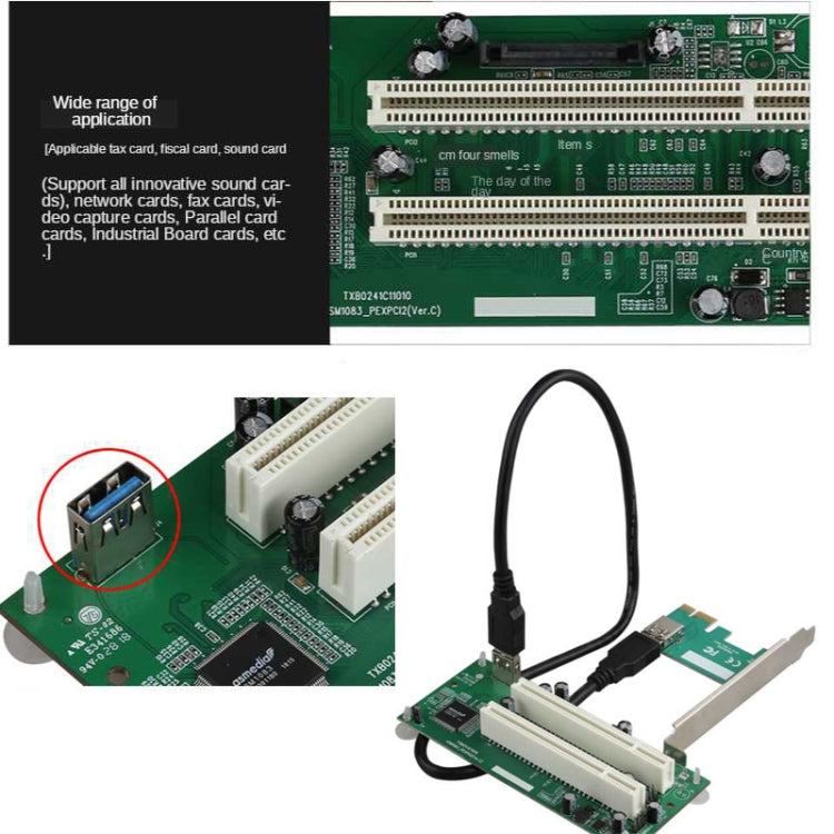 Carte PCIe double port USB 3.0 pour PC gaming performant