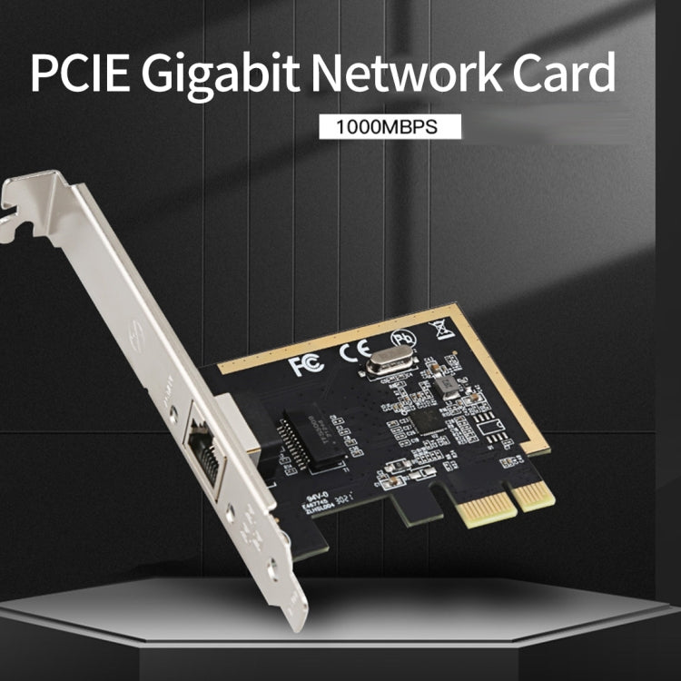 Gigabit PCIe Network Card for PC – 10/100/1000 Mbps