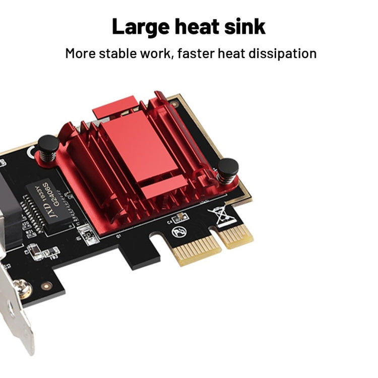Gigabit PCIe Network Card for PC - Stable connection and