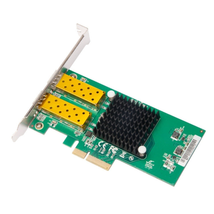 Carte réseau fibre optique PCIe double port 1000 Mbps pour