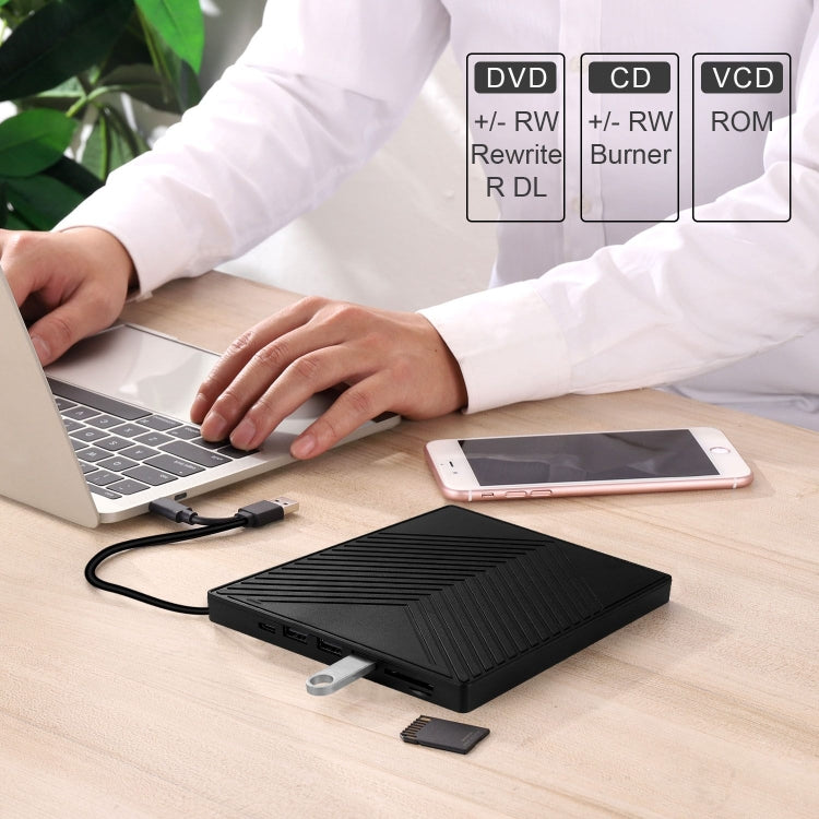 6-in-1 USB 3.0 CD/DVD Burner for Gaming PC