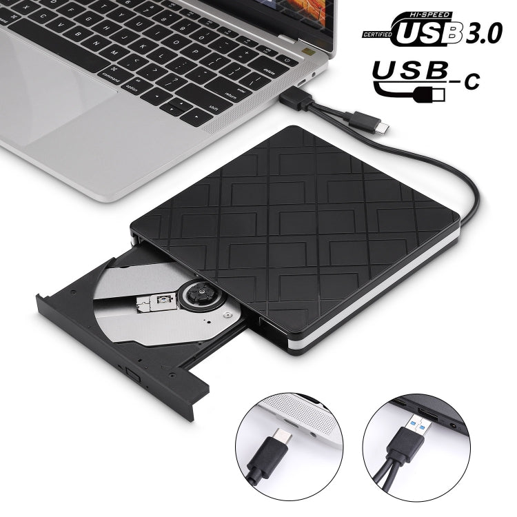 USB Type-C External DVD Drive for Gaming PCs