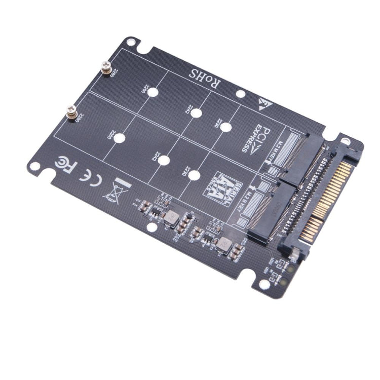 NGFF M.2 NVME to U.2 SFF-8639 2-Port Adapter Card