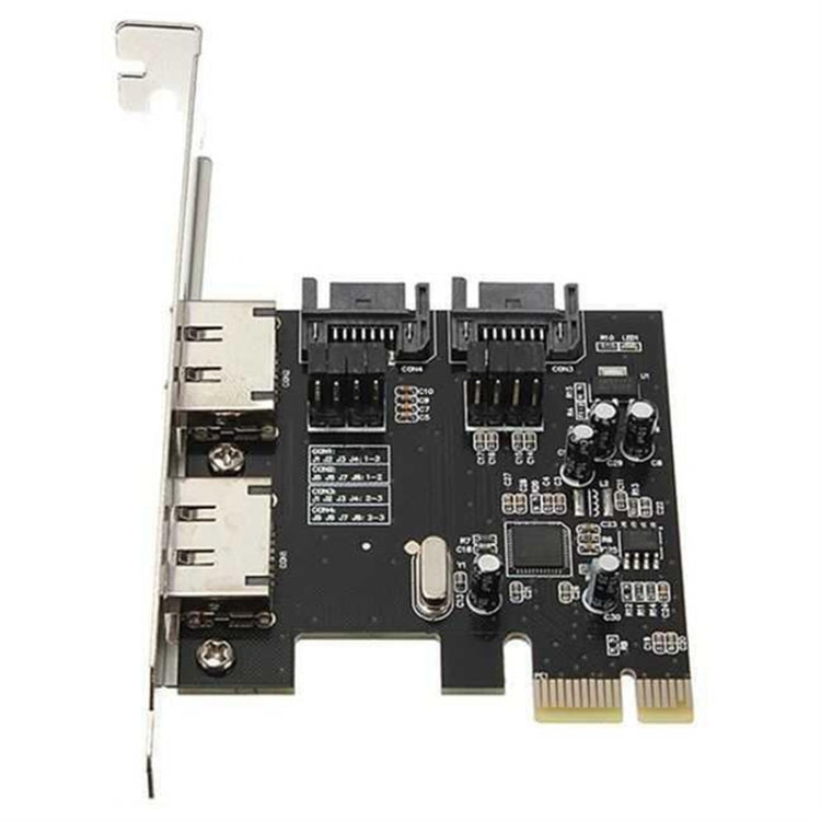 Carte Riser SATA PCI-E vers ESATA pour PC Gaming 6G