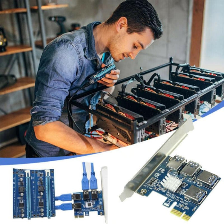 Carte PCI-e 4 ports USB 3.0 - Accessoire Gaming PC