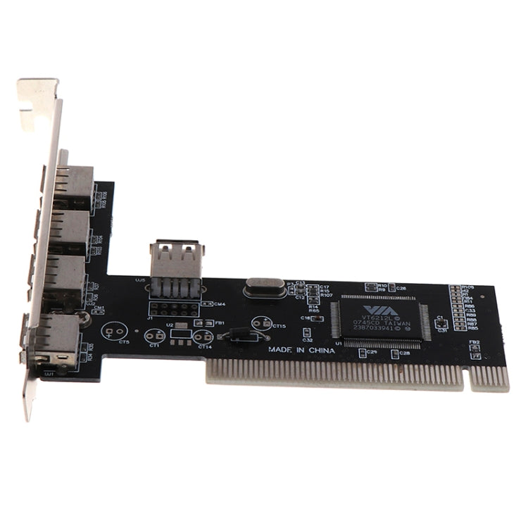 Adaptateur Hub USB 2.0 PCI pour Gaming PC Haute Vitesse
