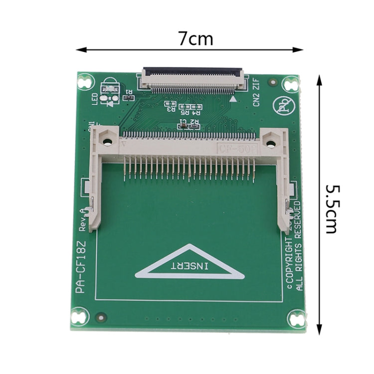 Adaptateur Compact Flash vers SSD ZIF pour PC Gaming
