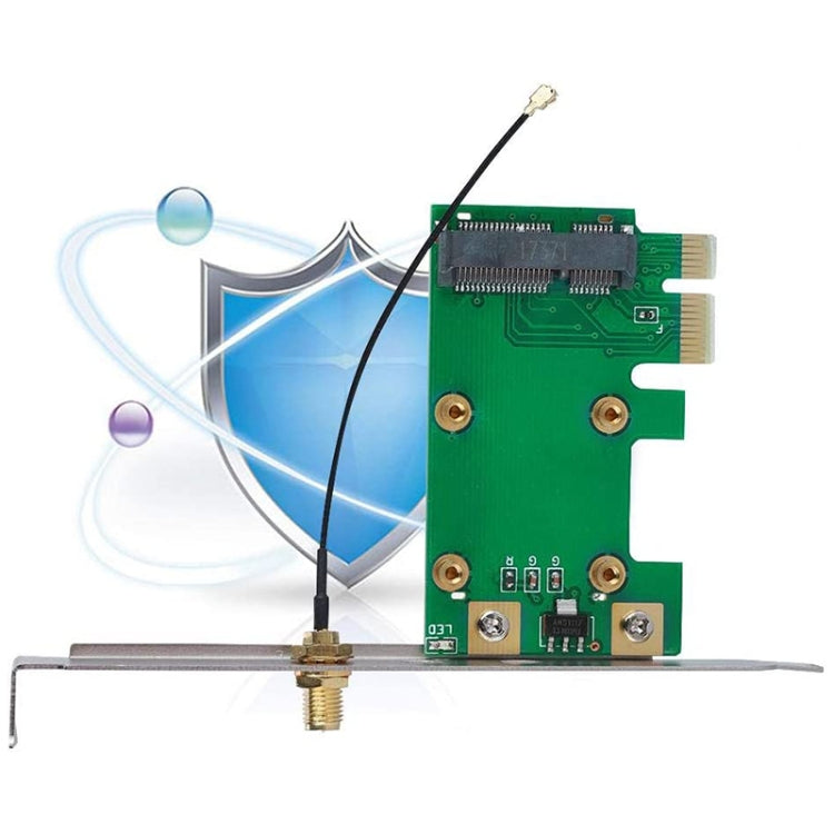 PCI Express to Mini PCI Express Adapter Card