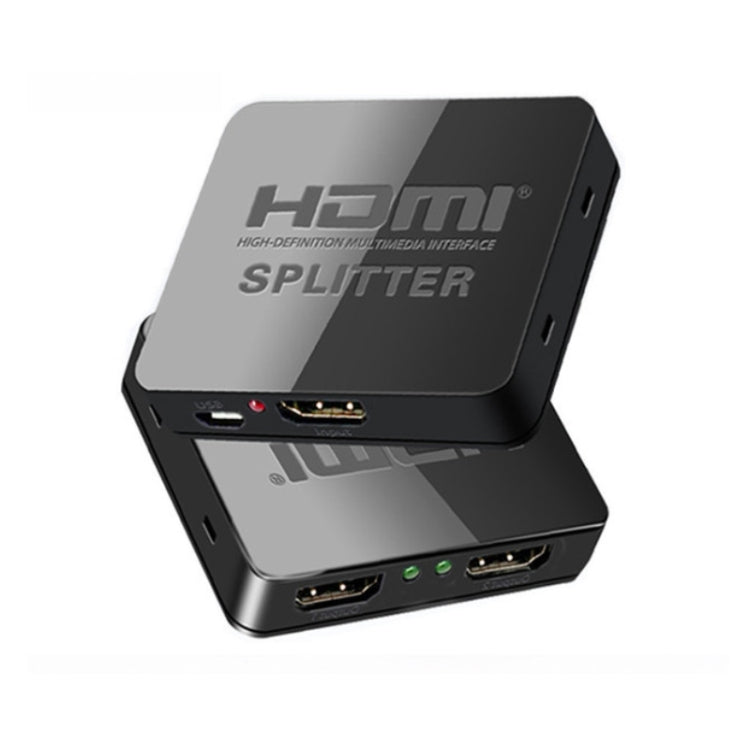 JSM 1 à 2 HDMI 1080P commutateur répartiteur d'affichage simultané à deux écrans, 1 to 2 HDMI