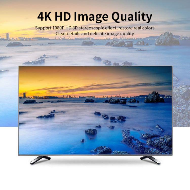 JSM 1 à 2 HDMI 1080P commutateur répartiteur d'affichage simultané à deux écrans, 1 to 2 HDMI