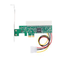 Adaptateur PCI-E vers PCI avec Alimentation 4 Broches pour