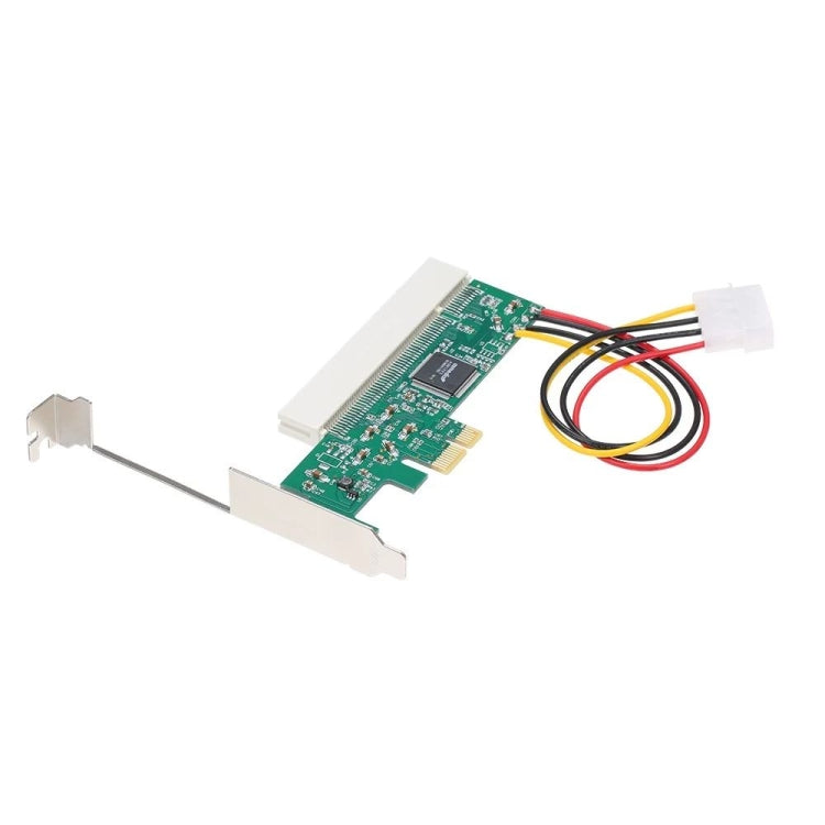 Adaptateur PCI-E vers PCI avec Alimentation 4 Broches pour