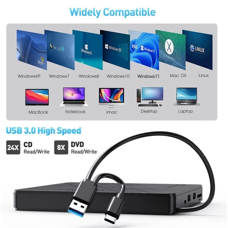 Lecteur DVD Externe BT668 pour PC - Accessoire Gaming