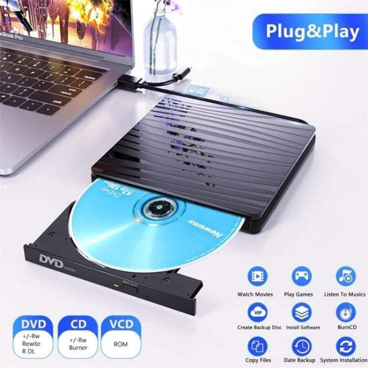 Graveur DVD Portable BT689 - Accessoire PC Externe USB