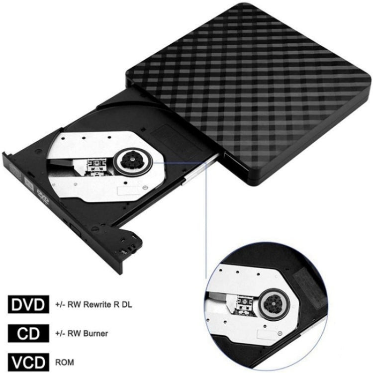 External USB/Type-C DVD Player for Laptops - BT699
