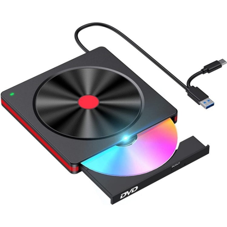 Lecteur DVD-RW Externe USB Type-C pour PC et Gaming