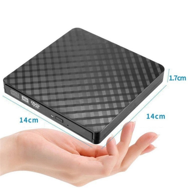 Lecteur DVD externe USB 3.0 pour PC - Design losange 633