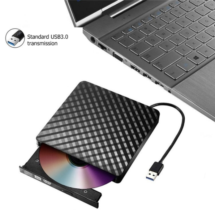 Lecteur DVD externe USB 3.0 pour PC - Design losange 633