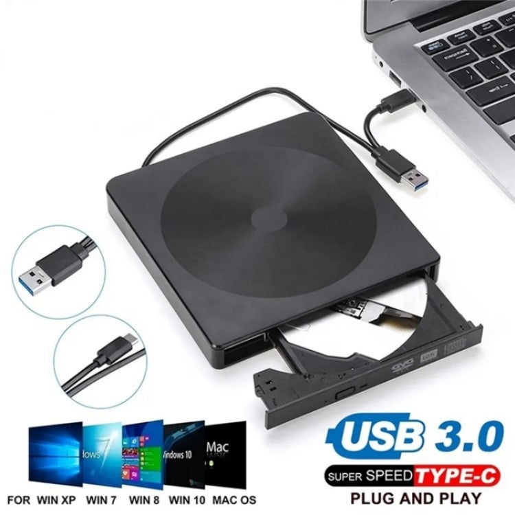 External High-Speed Type-C DVD Burner for Laptop