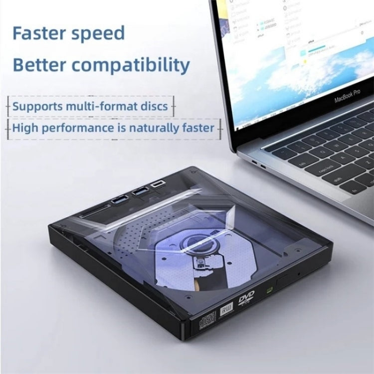 5-in-1 USB External DVD Drive for PC and Gaming